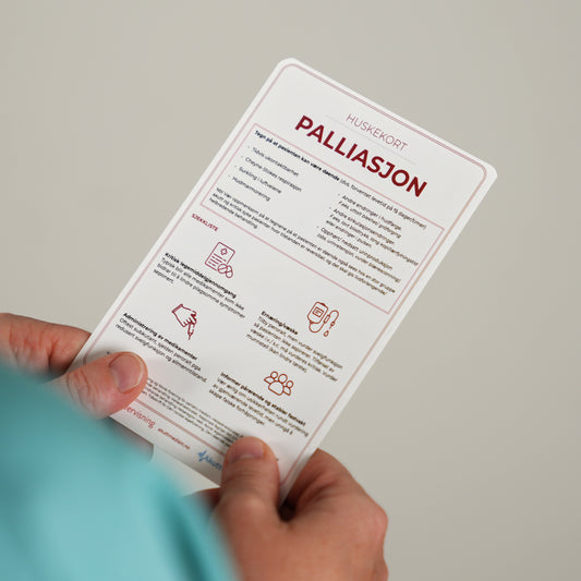 Huskekort i palliativ behandling