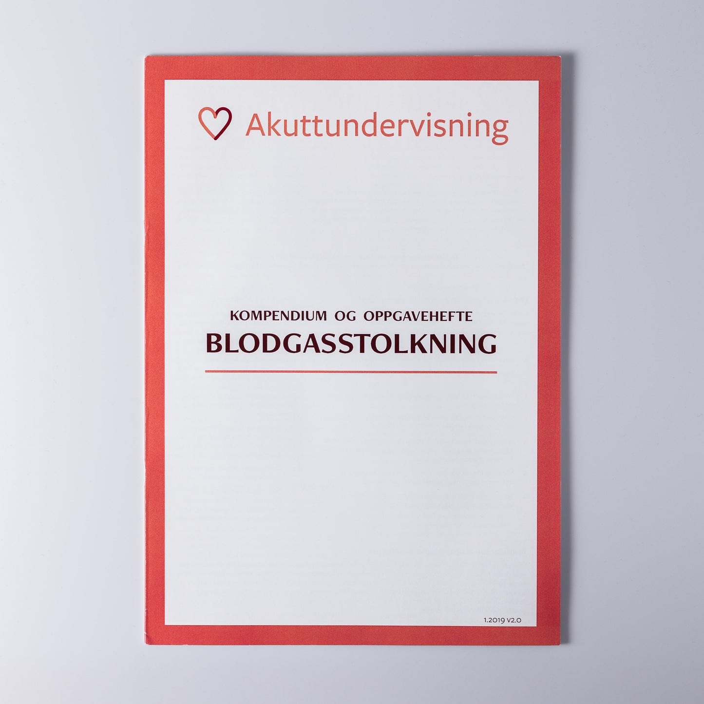 Kompendium i blodgasstolkning (inkludert oppgaver)