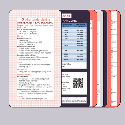 Huskekortpakken – Alt du trenger i lomma (Alle våre 16 kort)